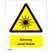 ISO安全标识: Warning Laser beam