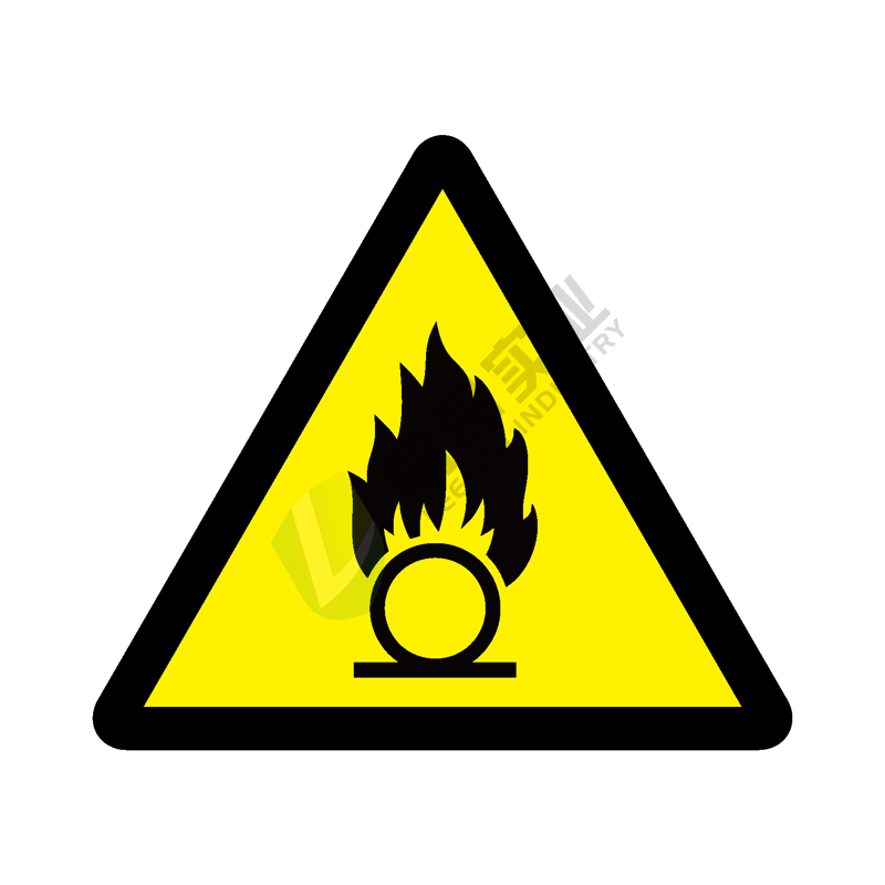 ISO安全标签:Warning Oxidizing substance