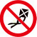国标GB安全标签-禁止类:禁止放风筝No flying kite-中英文双语版