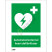 ISO安全标识: Automated external heart defibrillator