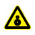 国标GB安全标签-警告类:当心齿轮Warning gear-中英文双语版