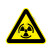 国标GB安全标签-警告类:当心裂变物质Warning fission matter-中英文双语版