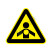 国标GB安全标签-警告类:当心有毒气体Warning poisonous gas-中英文双语版