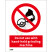 ISO安全标识: Do not use with hand-held grinding machine