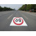 预成型防滑地面标识一般公路限速标识