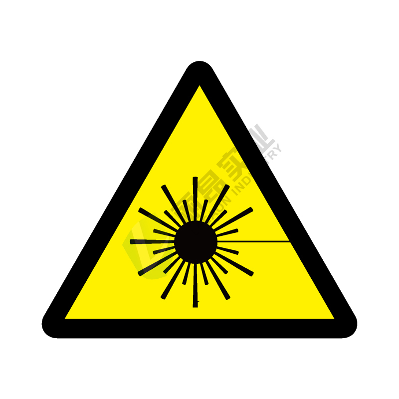 ISO安全标签:Warning Laser beam
