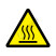 ISO安全标签:Warning Hot surface
