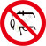 国标GB安全标签-禁止类:禁止动火No use fire-中英文双语版