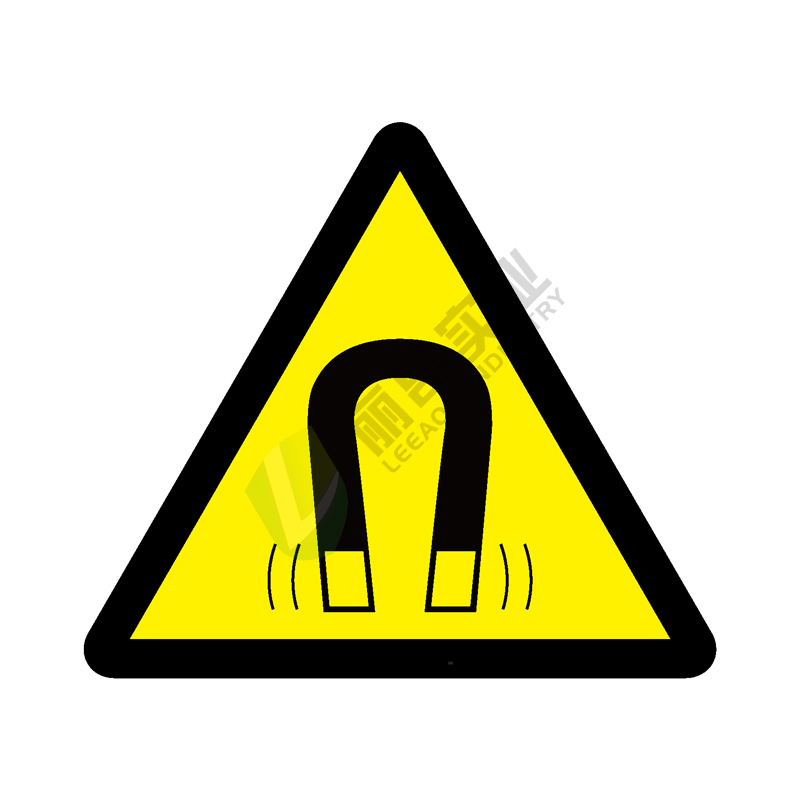 ISO安全标签:Warning Magnetic field
