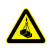 国标GB安全标签-警告类:当心吊物Warning overhead load-中英文双语版