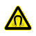 国标GB安全标签-警告类:当心磁场Warning magnetic field-中英文双语版