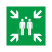 ISO安全标签:Evacuation assembly point