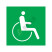 国标GB安全标签-提示类:残疾人通道Disabled access-中英文双语版