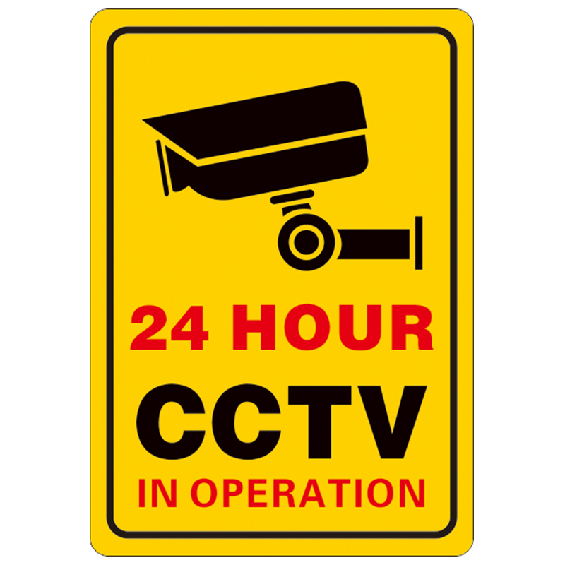 24小时CCTV标识