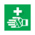 国标GB安全标签-提示类:急救站First-aid station-中英文双语版