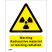 ISO安全标识: Warning Radioactive material or ionizing radiation