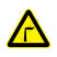 国标GB安全标签-警告类:废气排放口Contaminated gas drain-中英文双语版