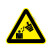 国标GB安全标签-警告类:当心烫伤Warning scald-中英文双语版