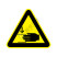 国标GB安全标签-警告类:当心压伤Warning crush-中英文双语版