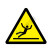ISO安全标签:Warning Slippery surface