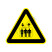 国标GB安全标签-警告类:当心升降机Warning elevator-中英文双语版