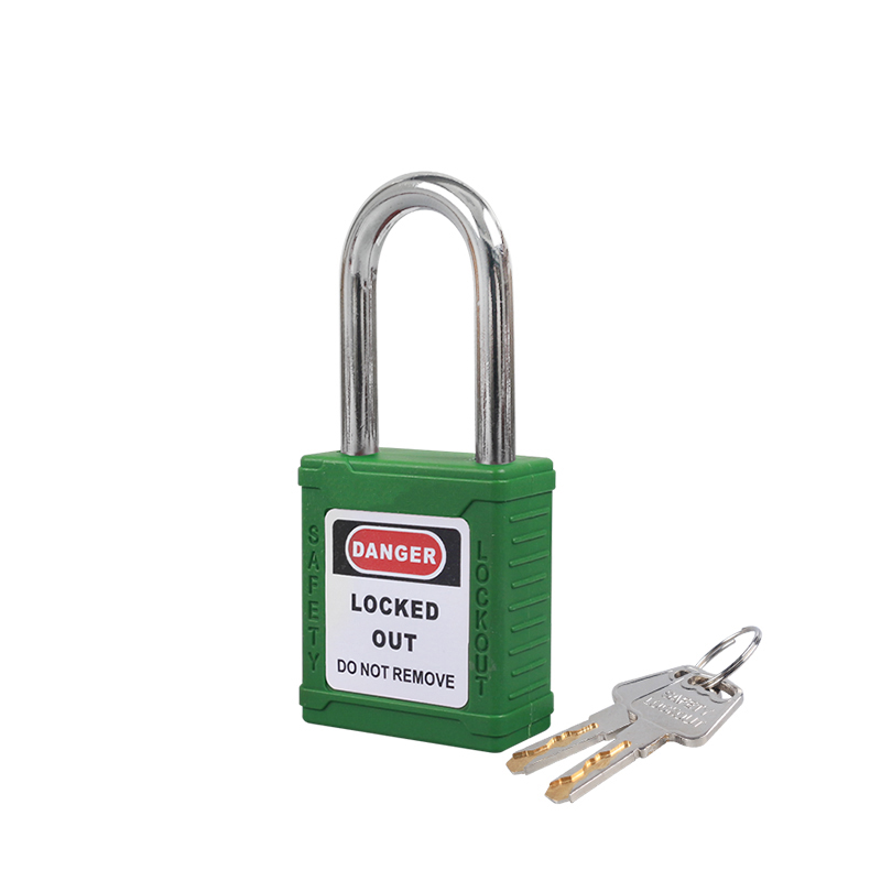钢制锁梁安全挂锁-绿