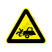 国标GB安全标签-警告类:当心车辆Warning vehicle-中英文双语版