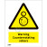 ISO安全标识: Warning Counterrotating rollers
